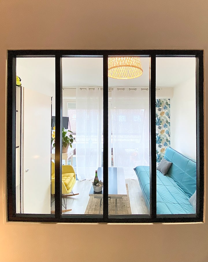 Superbe Appartement Proche Mer + Balcon + Parking - Houlgate