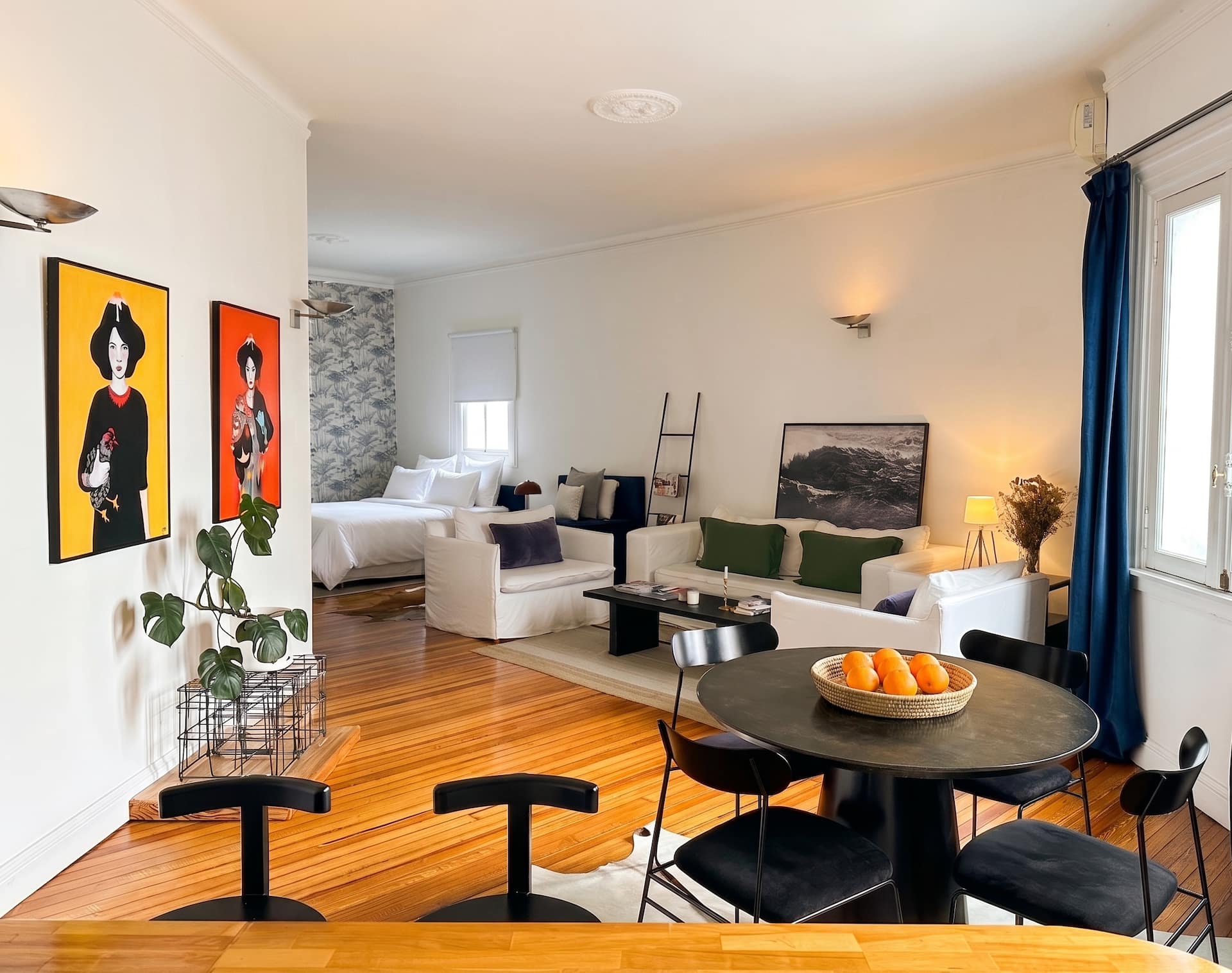 Spacious and bright in historic downtown building