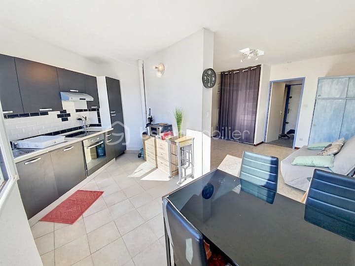 Studio 
 à 800m De La Plage - Frontignan
