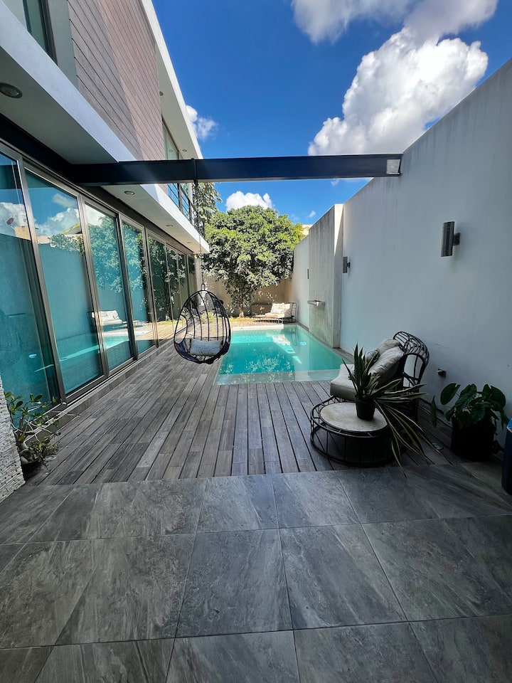 Casa Aqua | Private Pool  4br  Tropical Oasis - Merida