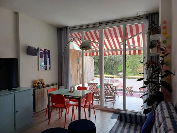 Delizioso Appartamentino Con Terrazza Vista Pineta - Viareggio