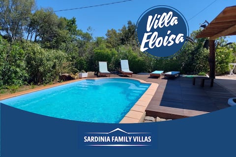 Villa Eloisa with private pool in Baja Sardinia
