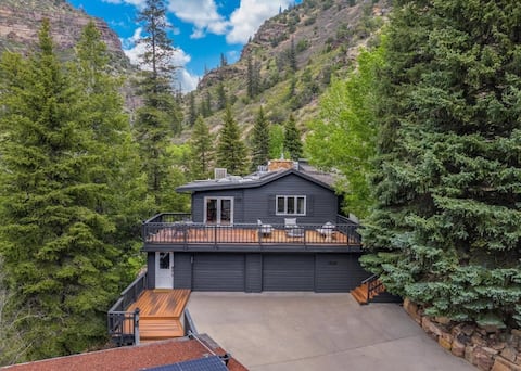 Glenwood Canyon Estate Private Creek/Luxe Spa/Pool