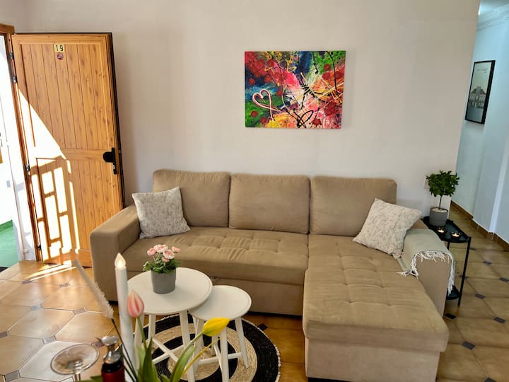 Skøn Og Privat Lejlighed Med Stor Terrasse Og Pool - Mogán