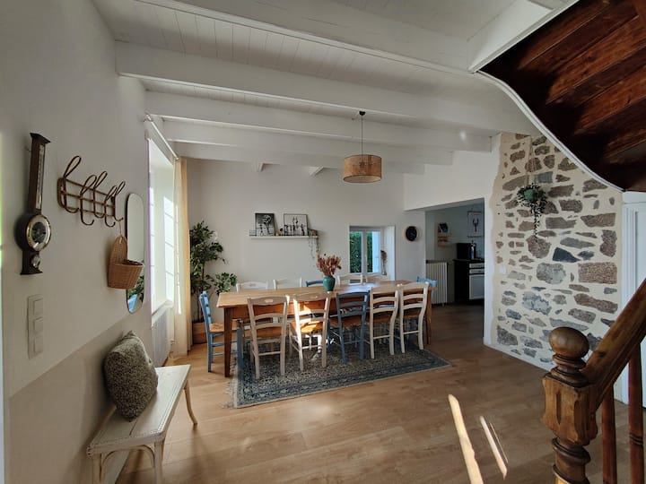 Belle Maison Familiale Avec Jardin à Ploumanac'h - Bretaña