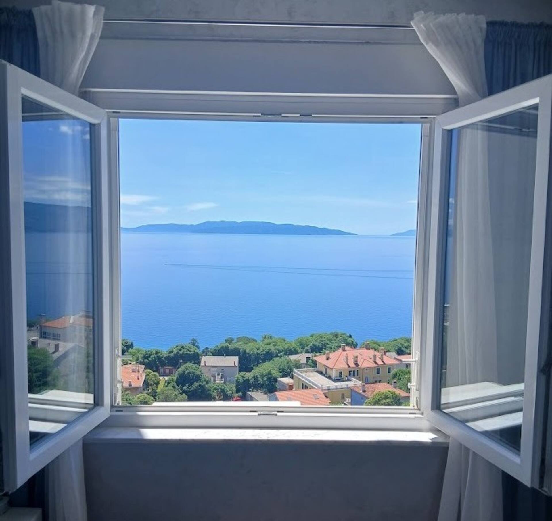 Apartment in Rijeka mit Meerblick