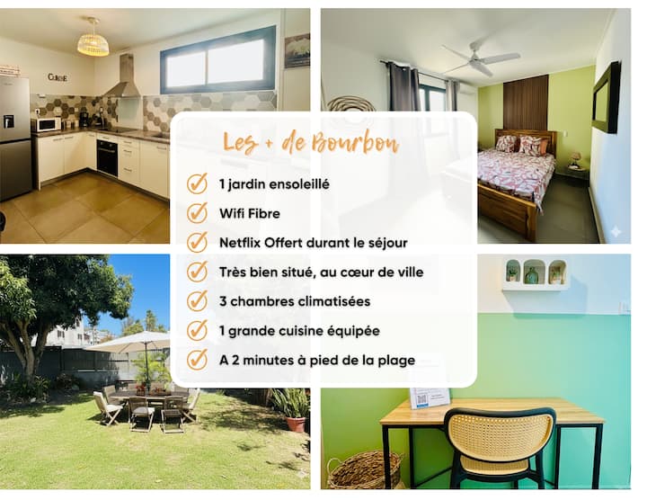 Villa Bourbon, chambre