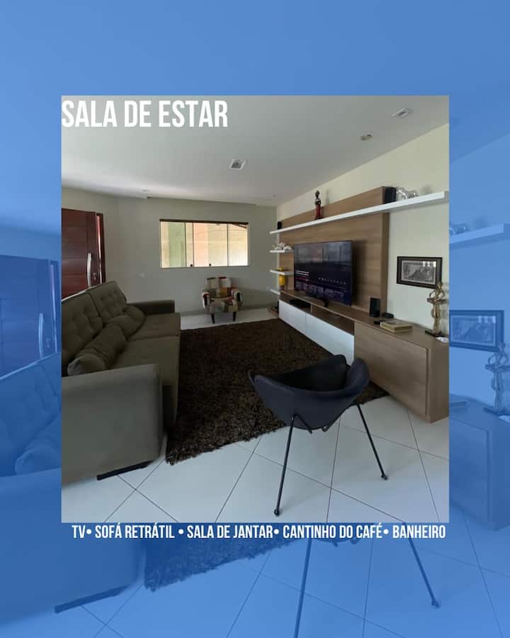 Casa Confortável Perto Da Praia. - Rio das Ostras