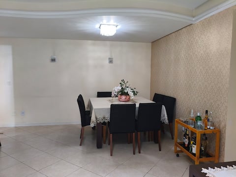 Popular Airbnb listing: Apartment in the center, with 3 bedrooms, 1 suite, double shower enclosure in Carazinho