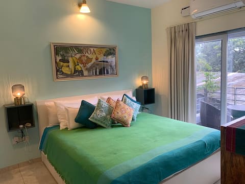 Two bedroom designer apartment at Palolem Plaza