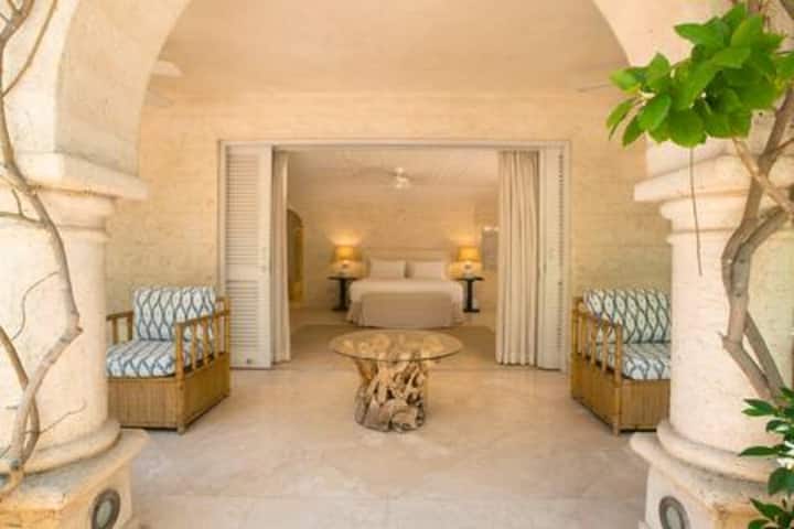 Spacious and relaxing bedroom 2 with private balcony, duel aspect and en suite.