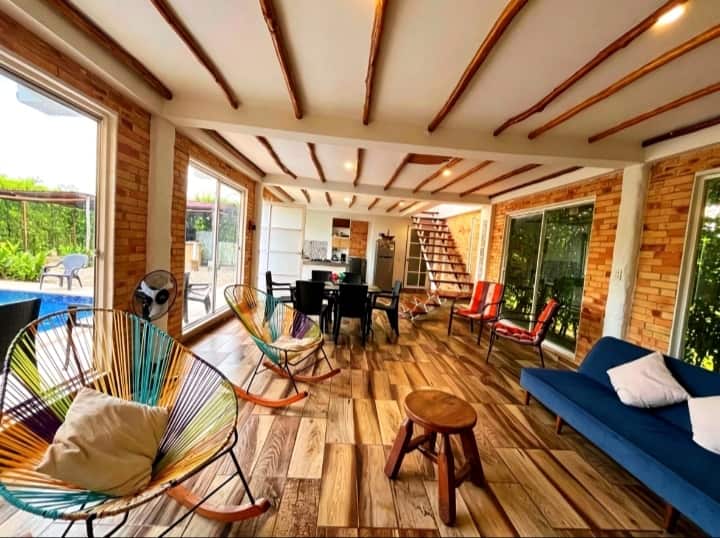 Hermosa Casa De Campo, Piscina Y Ambiente Natural. - Villavicencio
