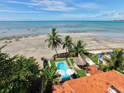 Airbnb em destaque: Tabuba Paradise | Pool, Sea and Beachfront em Barra De Santo Antônio