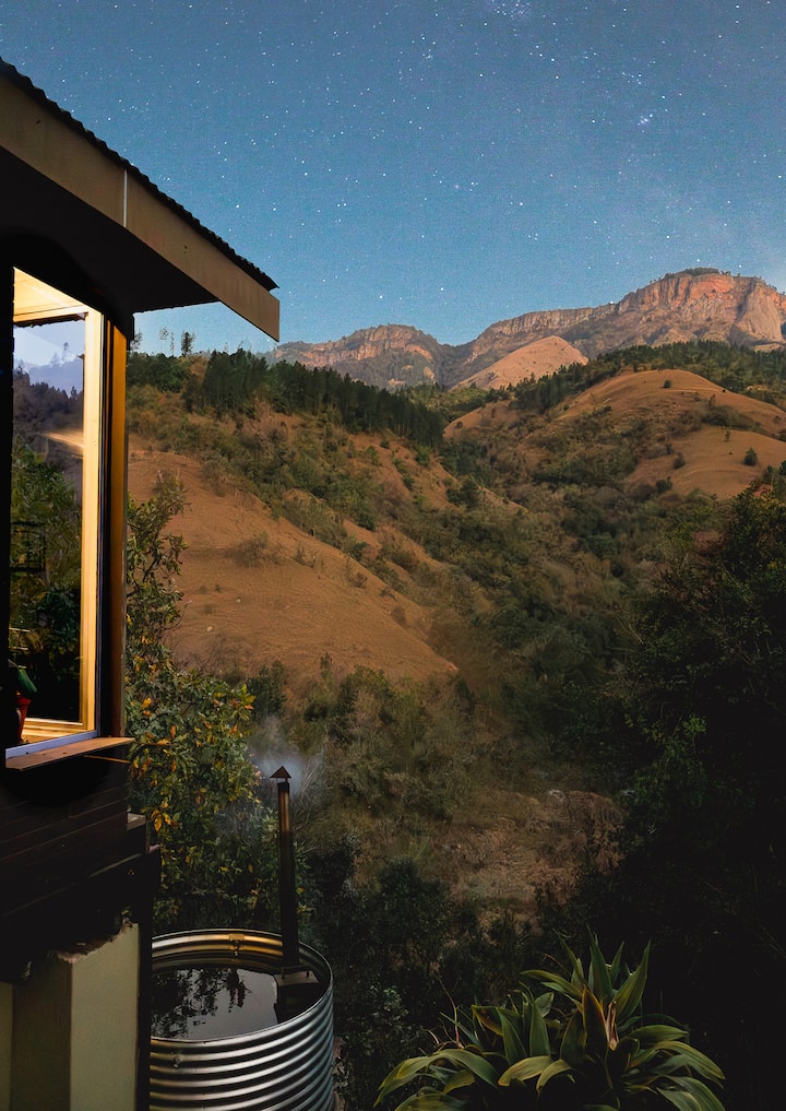 Cozy tree-top getaway