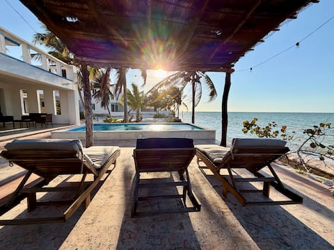 CRIS. Beach house at San Benito beach