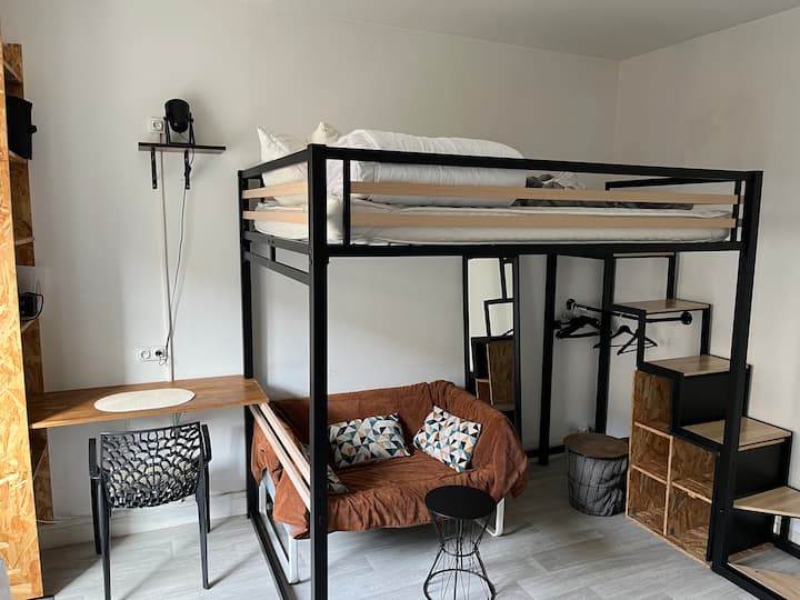 Superbe Studio Place Canclaux - Nantes