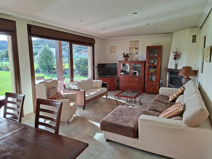 Chalet Privado Con Piscina, Pádel Y Tenis - Luarca