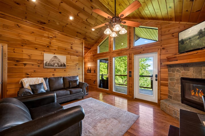 5 Minutes To National Park - Stunning Mountain Views In Wears Valley - Hot Tub - Tennessee