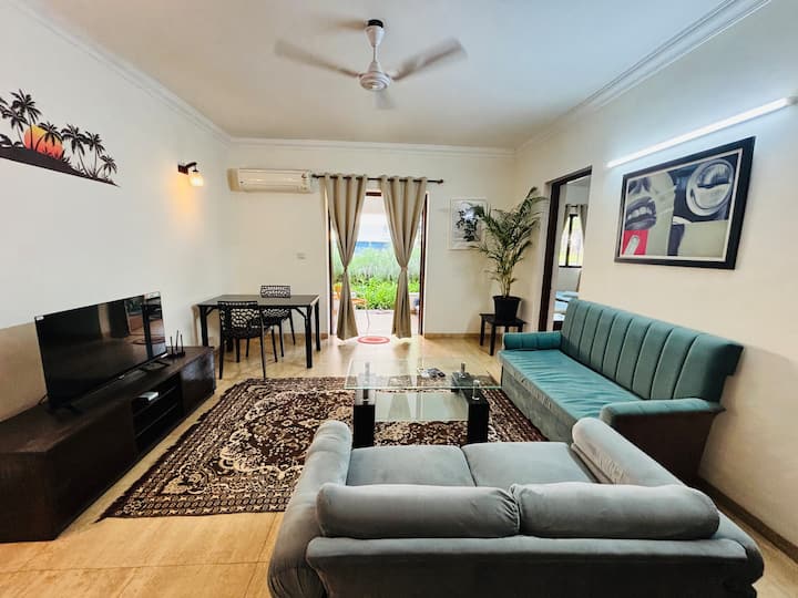 "Couple Destination" Pool View 1 Bhk Apartment - Anjuna