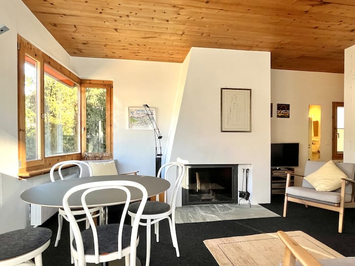 Original Rudolf Olgiati 3 Room Apartment For Rent - Flims