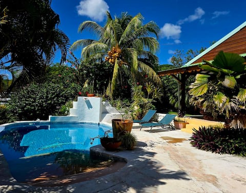 Tikofol - swimming pool - Marie-Galante