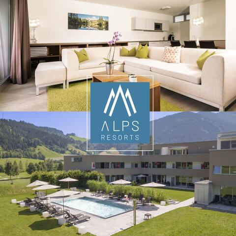 Superior apartment with 2 bedrooms & summer pool