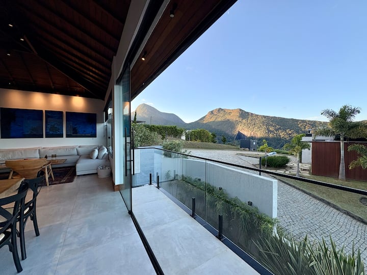 Serra Casa C/piscina Sauna E Vista Espetacular C05 - Teresópolis