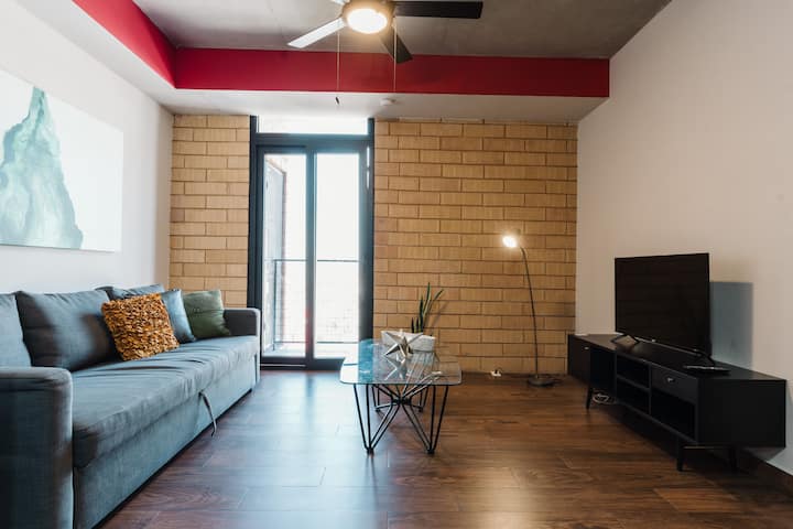 Moderno Depa 2 Rec | Alberca + Parking | Centro - Monterrey