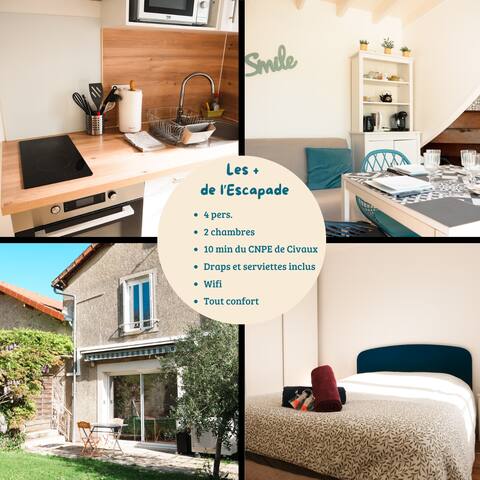 L'Escapade - 4 people, all comforts - 45 m²