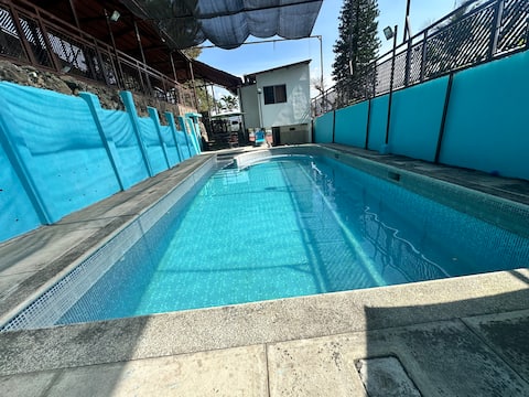 A nice country house with a heated pool