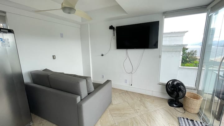 Incrível Rooftop C/ Piscina E Vista Mar • 30min Rj - Niterói