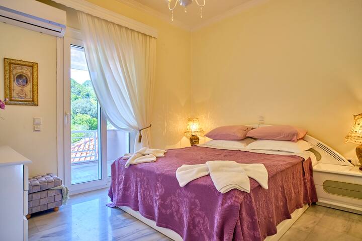 Villa Euphoria Apt 1 Afionas Dhomë gjumi