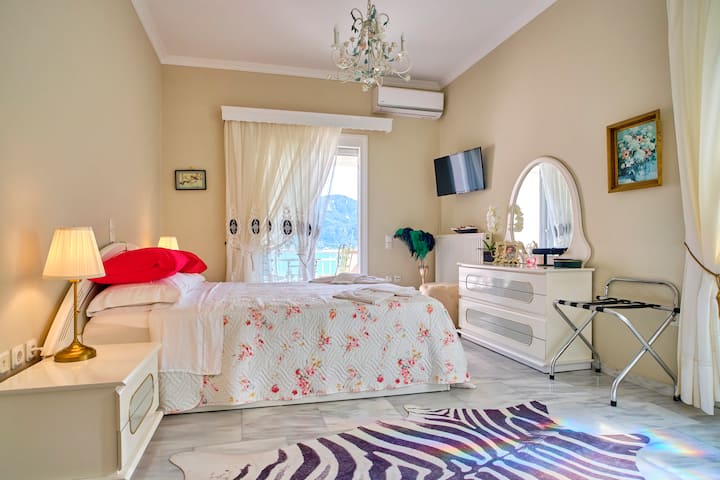 Villa Euphoria Apt 1 Afionas Dhomë gjumi