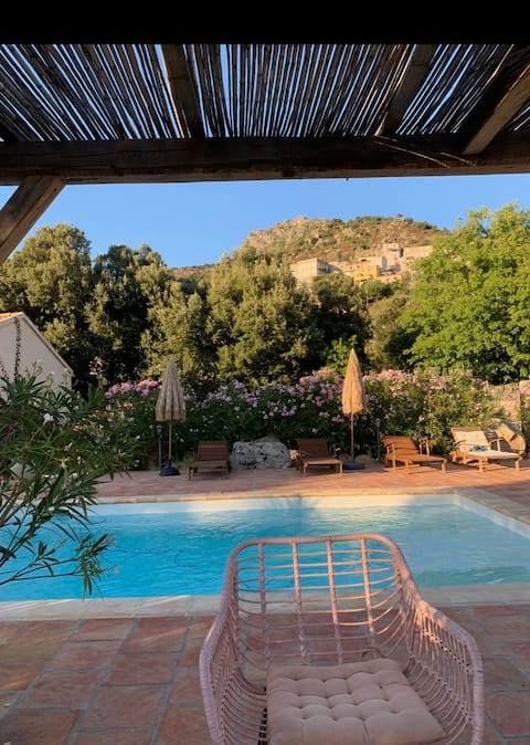 Villa in Pietralba with pool, Haute-Corse