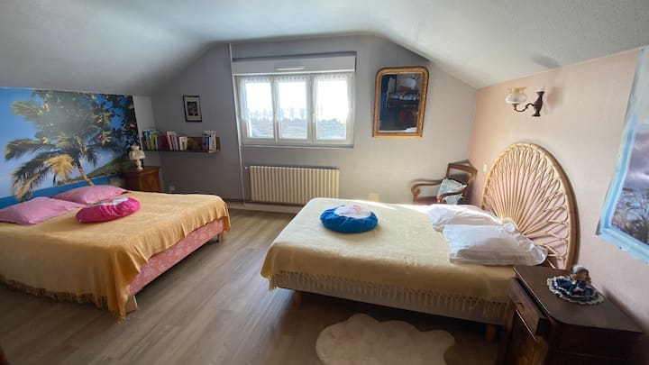 Chambre D'hôte à La Campagne - Villefontaine
