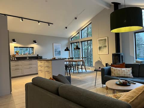 Modern cottage near the sea