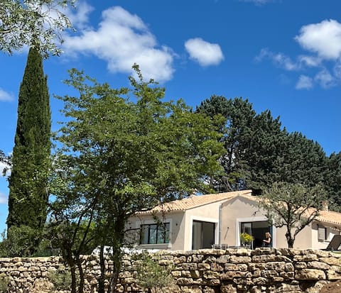 Peaceful oasis on Roussillon