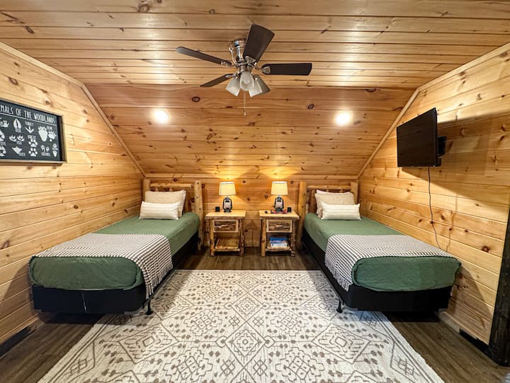 troisième chambre à l'étage - également avec une salle de bain attenante