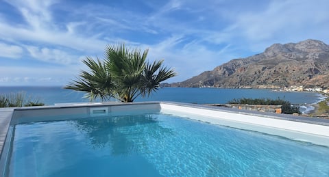 Evgoro - Infinite View |Villa Skourias with prPool