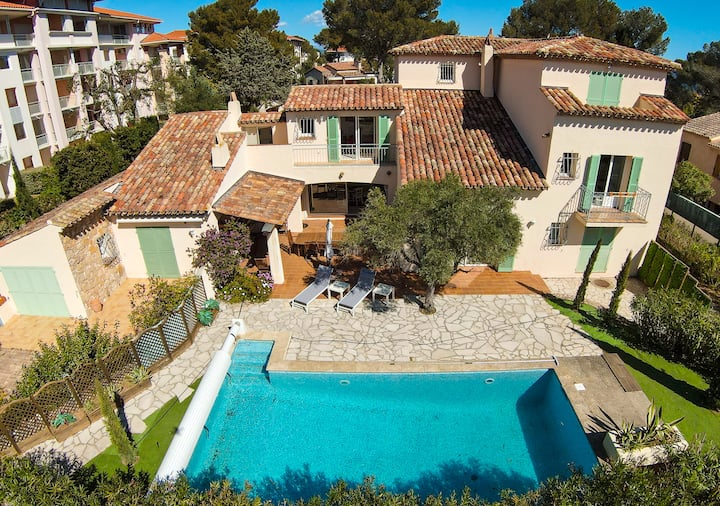 Villa 10 People-private Pool-250m From The Sea - French Riviera