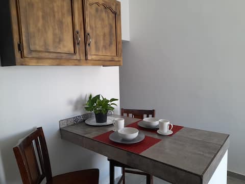 Small, comfortable apartment and super location, close to everything