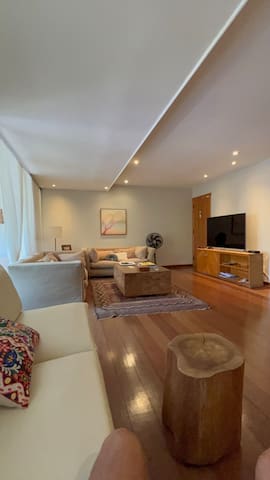 Jardim oceânico próximo à praia