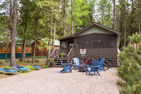 West Glacier Bear Cabin In Glacier National Park