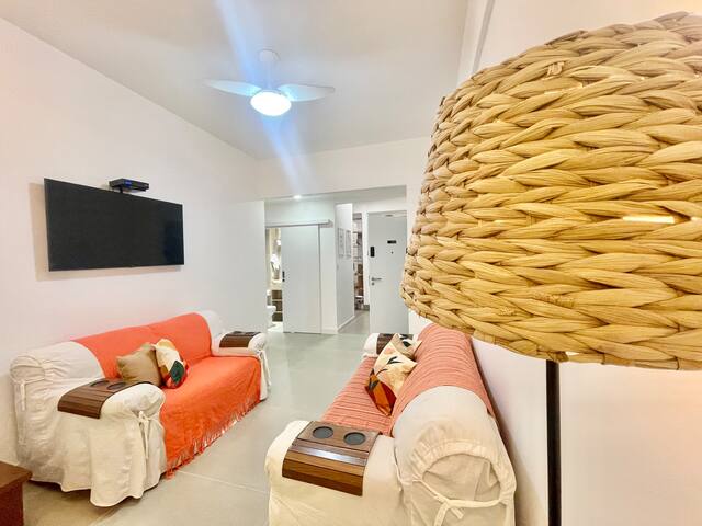 Ótima localização a 2 quadras da praia. Amei!