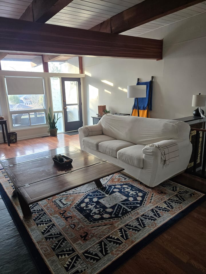 Tree Top Views And Exposed Beams. - Kingston