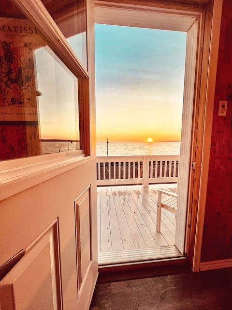 Couette et Marées, view of the St. Lawrence