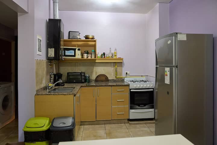 Комната в доме с террасой в Chacarita