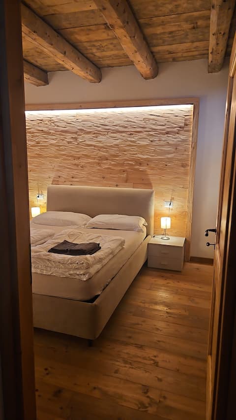 Fantastic three-room apartment in an ancient farmhouse