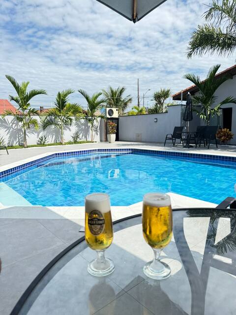 WONDERFUL HOUSE WITH HEATED POOL 100 METERS FROM THE BEACH