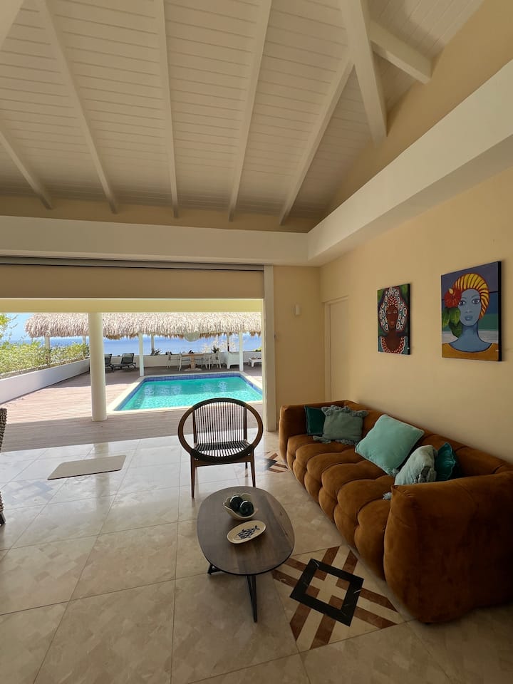 Villa Palapa View Offers Stunning Ocean View - Curaçao